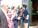 گزارش تصویری از استقبال دانشگاهیان و مردم شاهرود  از پروفسور علی اکبر جلالی  در دانشگاه صنعتی شاهرود